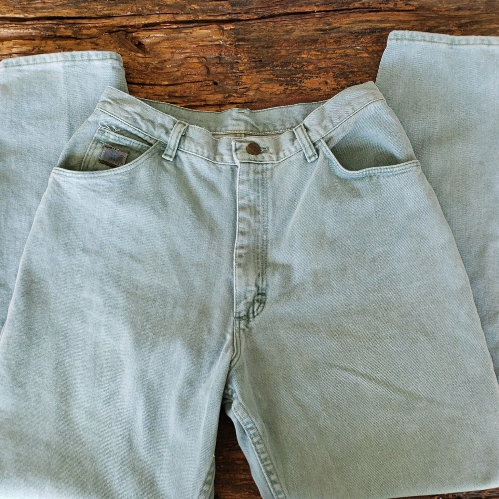 💖Light Sage Vintage Wranglers